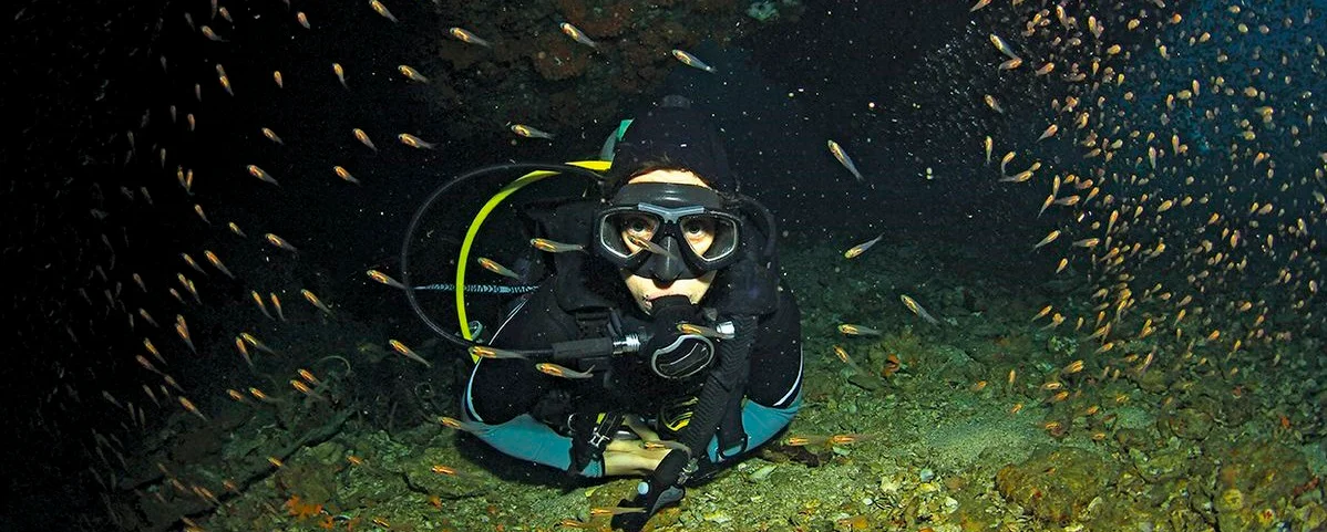 Night diving Hurghada