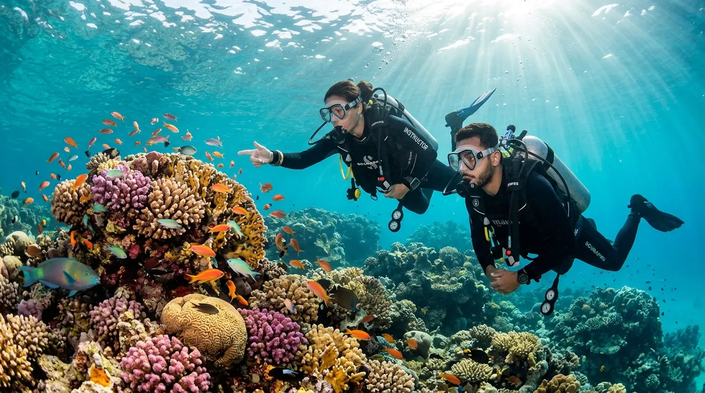 discover scuba diving hurghada