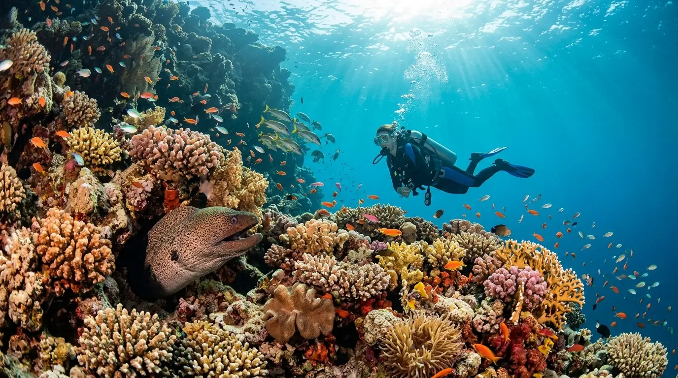 Fanadir Reef diving