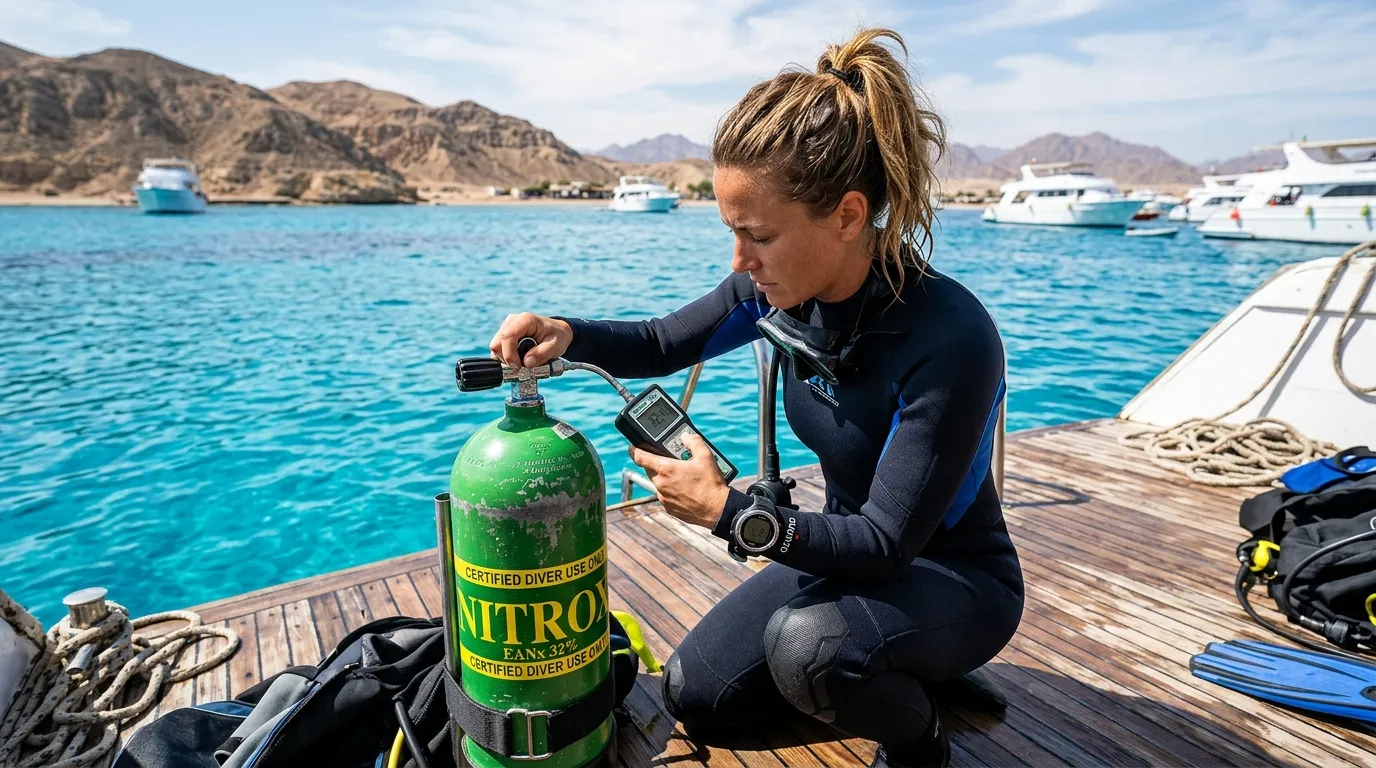Nitrox course in Hurghada